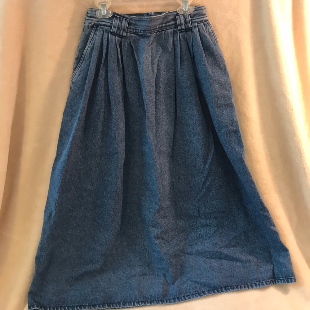 Vintage jean skirt